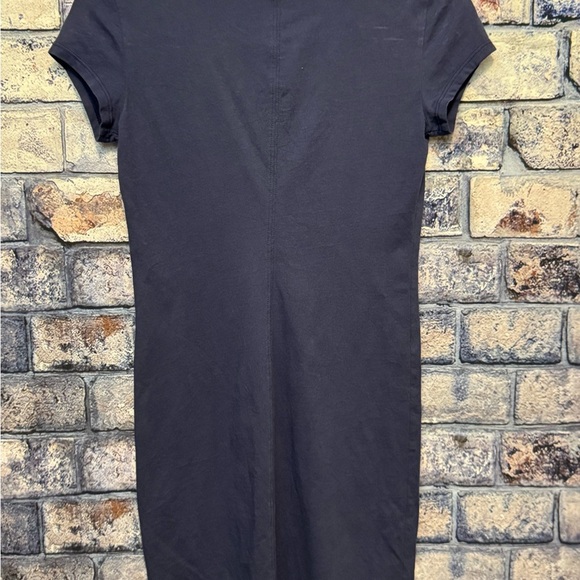Lilly Pulitzer Navy Blue Dress with Cream Detailing sz XS - Picture 4 of 5